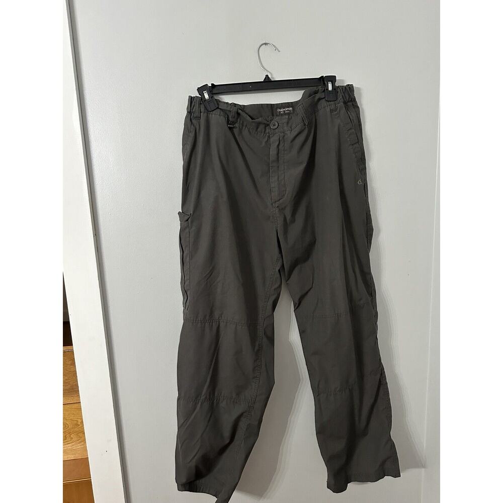 Craghoppers Cargo Pants Men's 40R Grey Hiking National Geographic